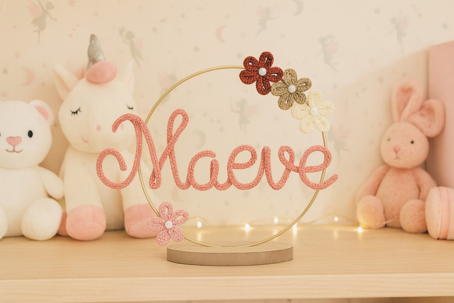 Name on a shelf