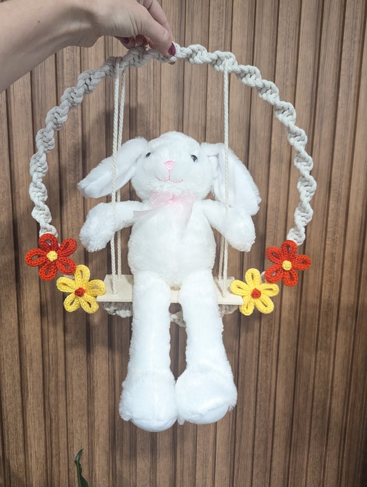 Bunny swing wreath