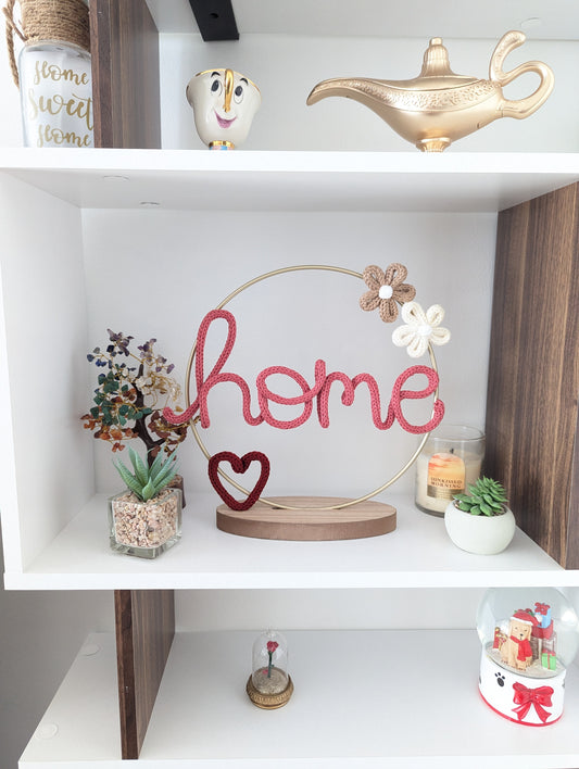 Home shelf decor