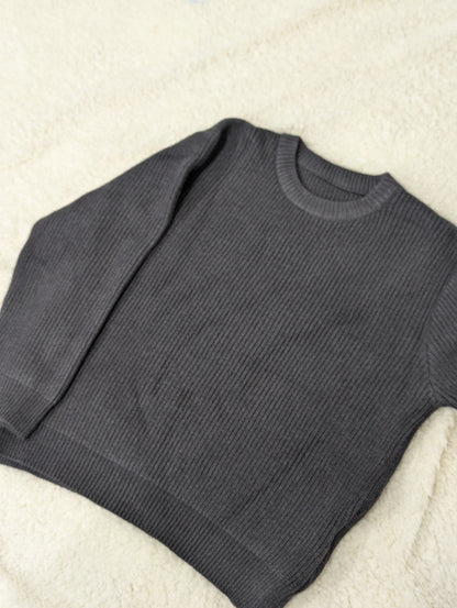 Embroidered sweater