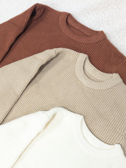 Embroidered sweater