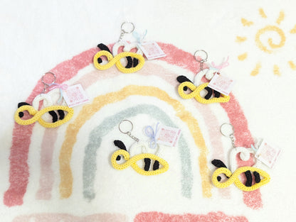 Bee keychain