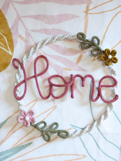 Home macrame decor